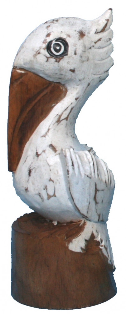 Pelikan aus Holz ca. 25cm
