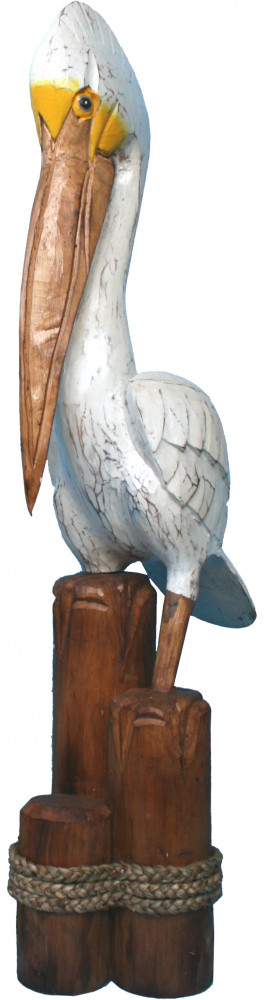 Pelikan aus Holz ca. 100cm