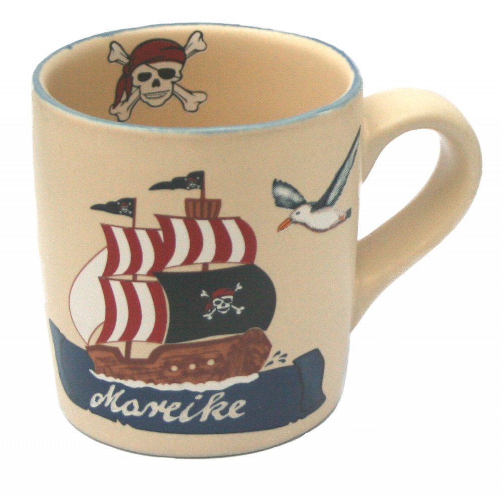 Kinderbecher Piratenschiff