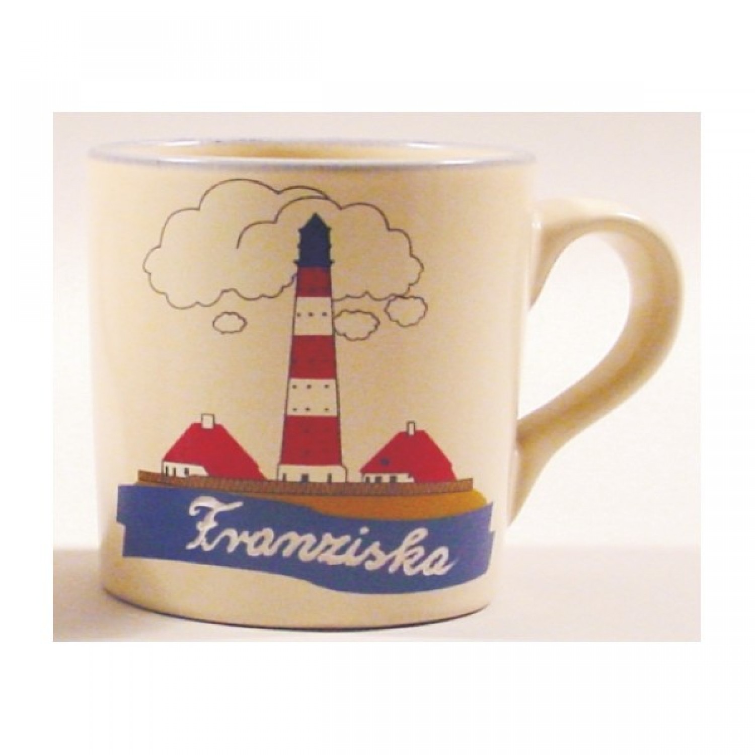 Kaffeebecher Westerhever Leuchtturm