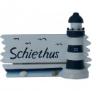 Türschild "Schiethus" 23 cm