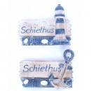 Türschild "Schiethus" 25 cm